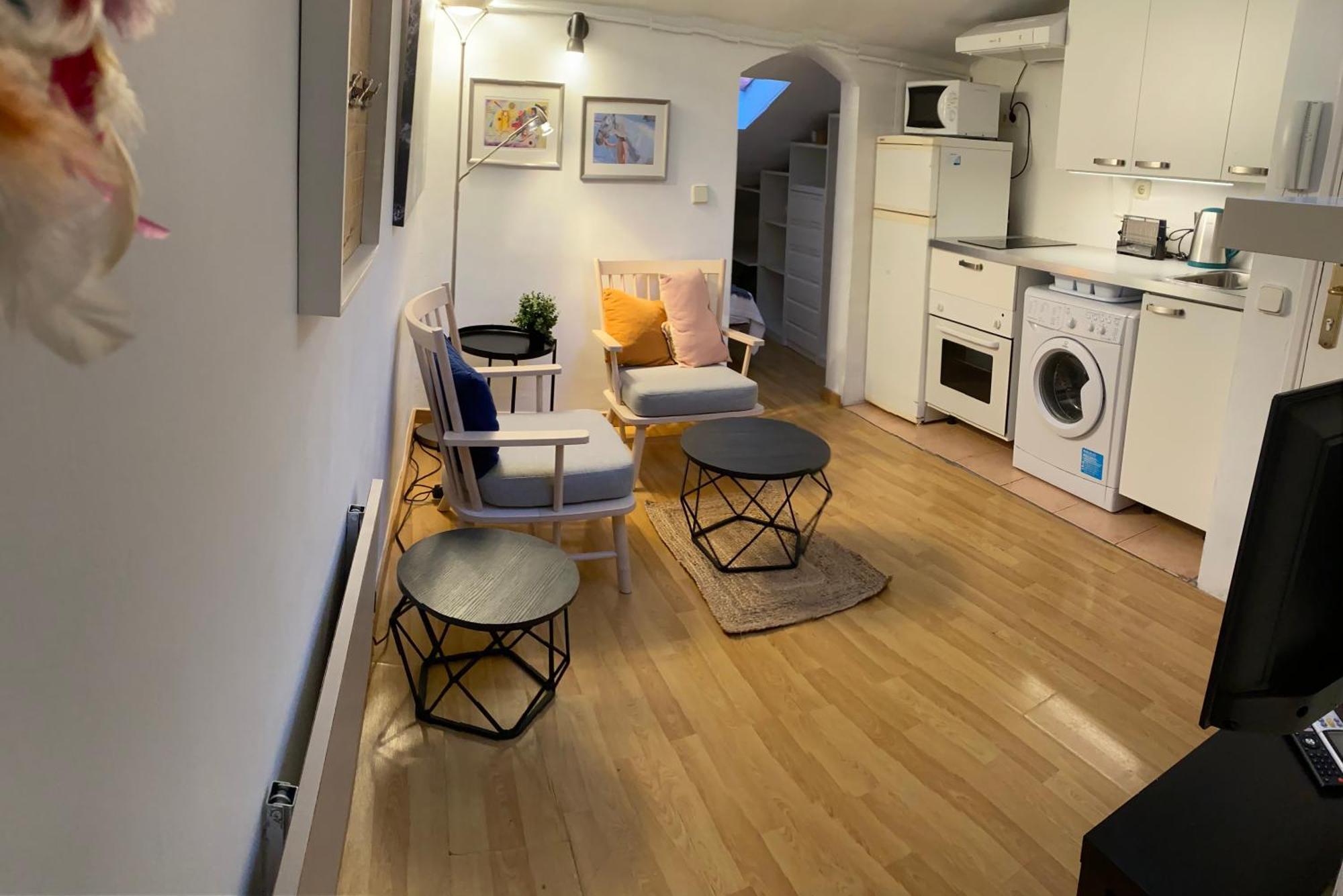 San Bernabe, Apartamento Para 2 En Las Vistillas Junto A Metro Puerta De Toledo Madrid Kültér fotó
